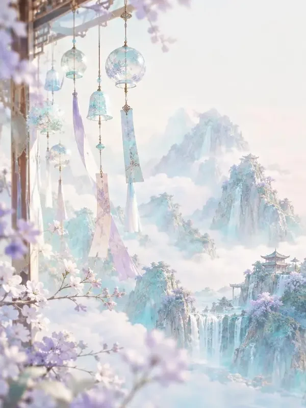 黄果短剧魔改《山海铃音》古装言情封面海报